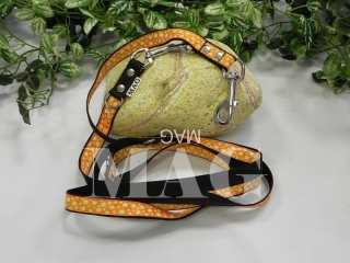 vodítko oranžová kopretina š.2,5cm
