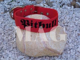 obojky Pitbull š.5,d.65, č+černá