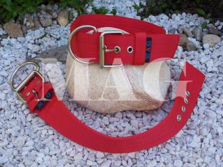 s okem na konci červený, š.5cm,d.60cm