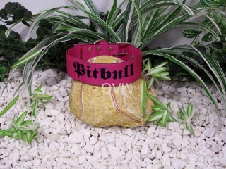 Pitbull,růžová+černá,š.5cm,
