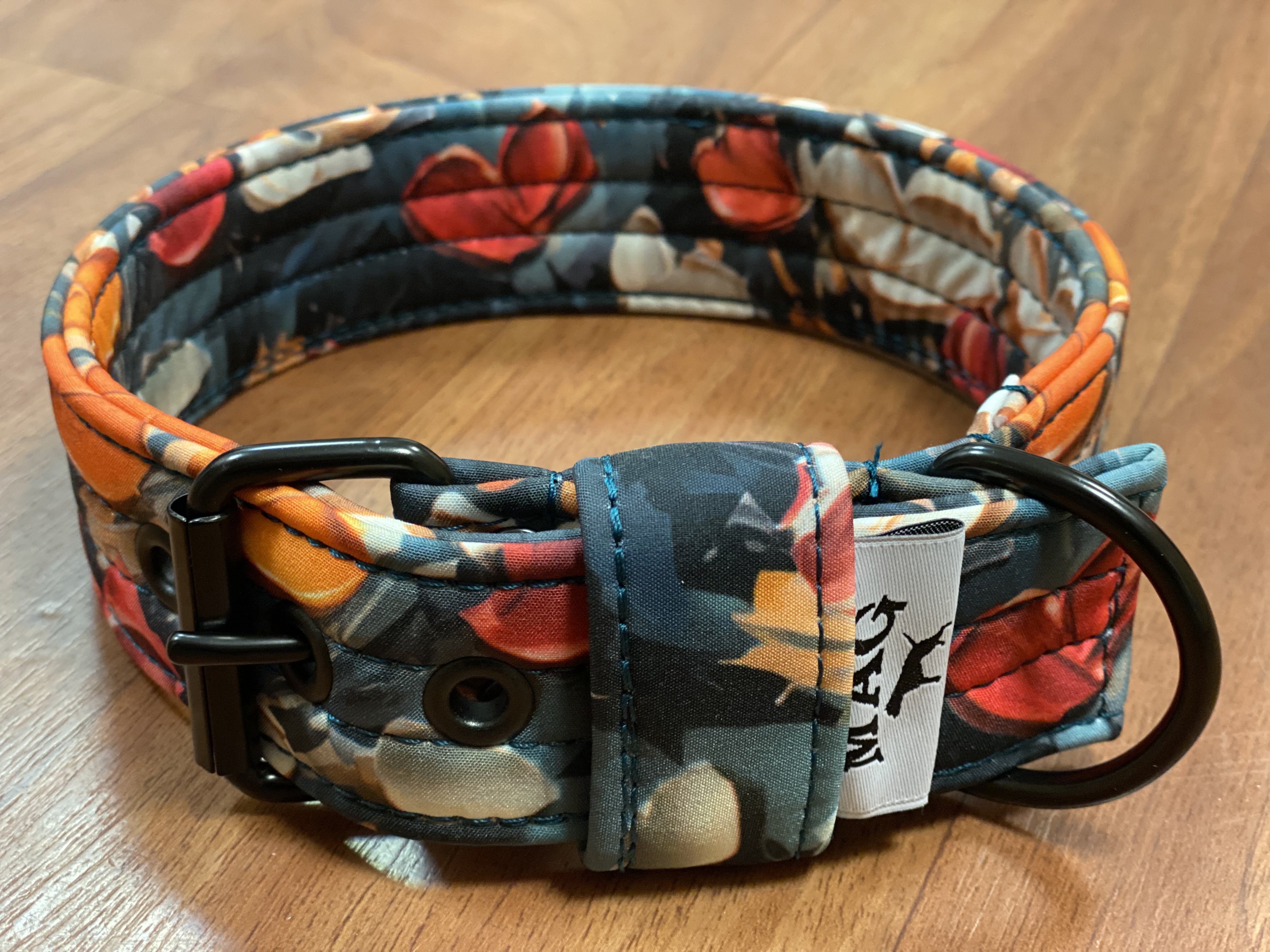 obojek celosoft.- malovaná srdíčka š.5cm