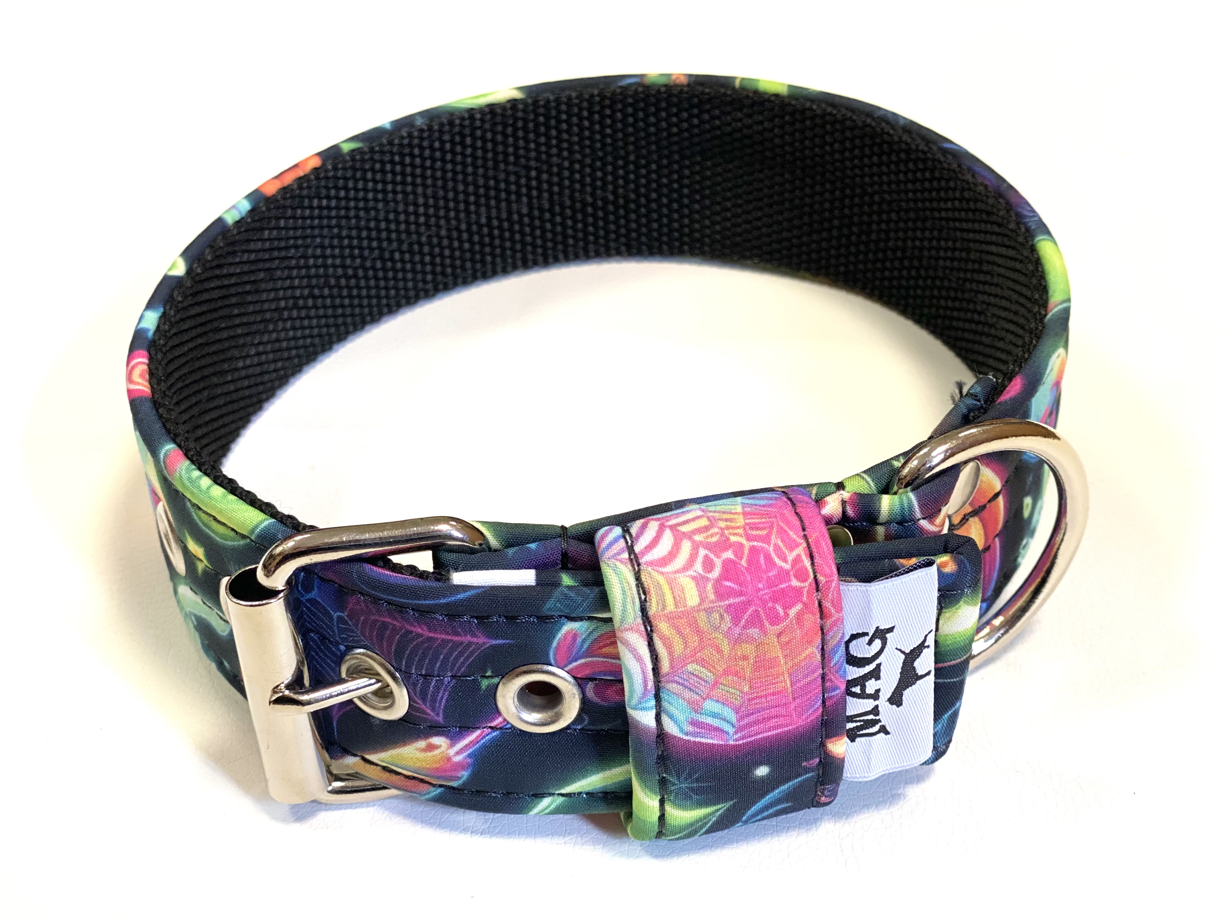 obojek celosoft. š.5cm Halloween barevný