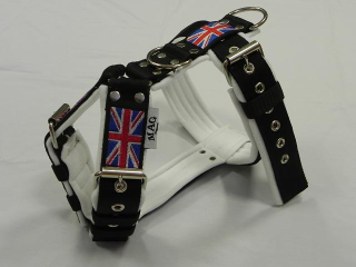 U.K. postroj na obranu, š.5cm bílý