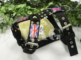 U.K. postroj na obranu, š.4cm bílý