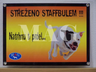 výstražná cedulka č.7