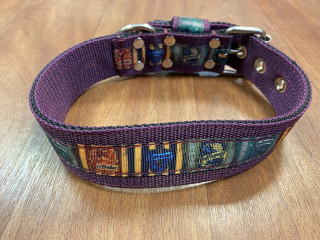 obojek vínový 3cm- Harry Potter