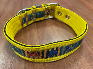 obojek žlutý 5cm- Harry Potter