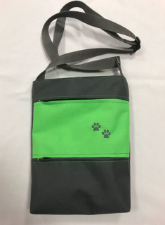 Kabelka na venčení / fialovočerná