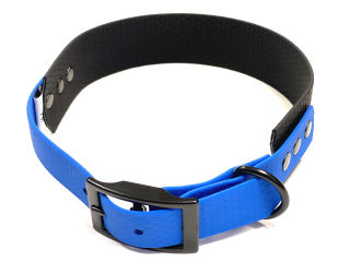 Hexa obojek kombinace 4cm a 2,5cm, černé kování