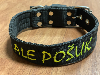 Obojek š.4cm : Milý, ale pošuk